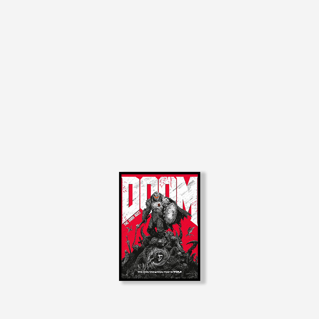 خرید و قیمت تابلو Doom دوم 511010