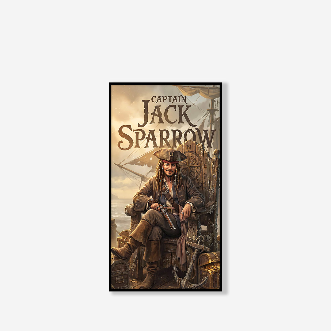 تابلو Jack Sparrow جک اسپارو 512007