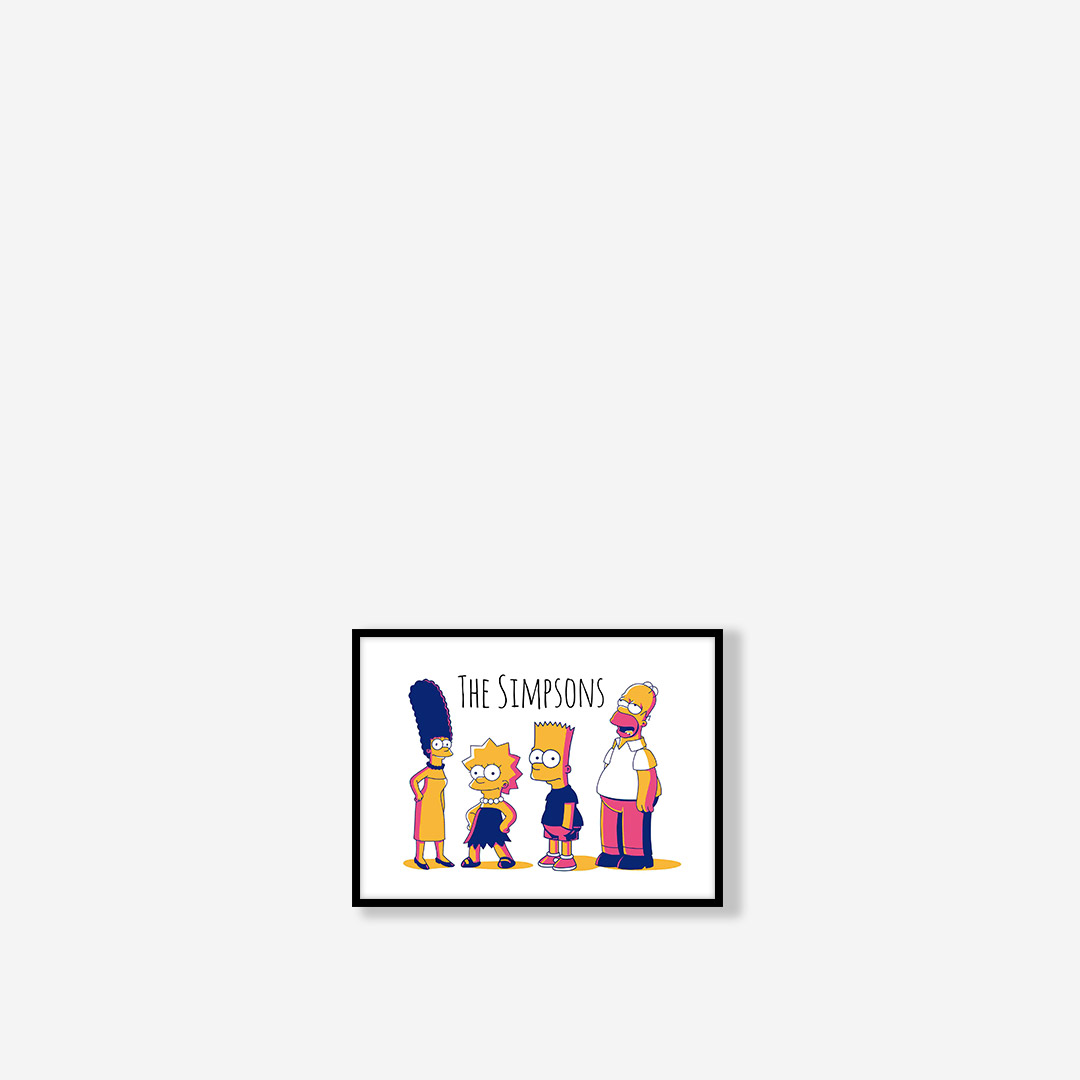 خرید و قیمت تابلو The Simpsons سیمپسون ها 515074