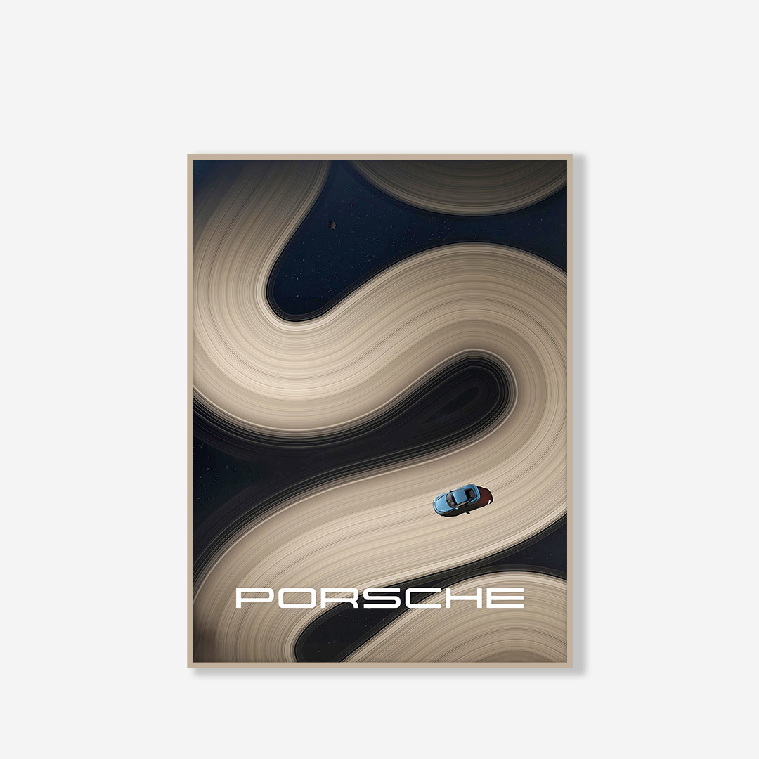 تابلو Porsche پورشه 518001