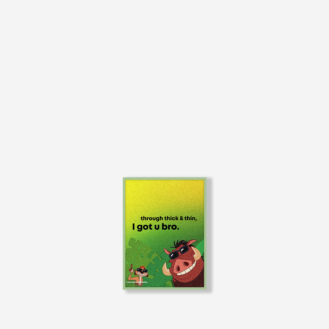تابلو Got You Bro دارمت رفیق 519004