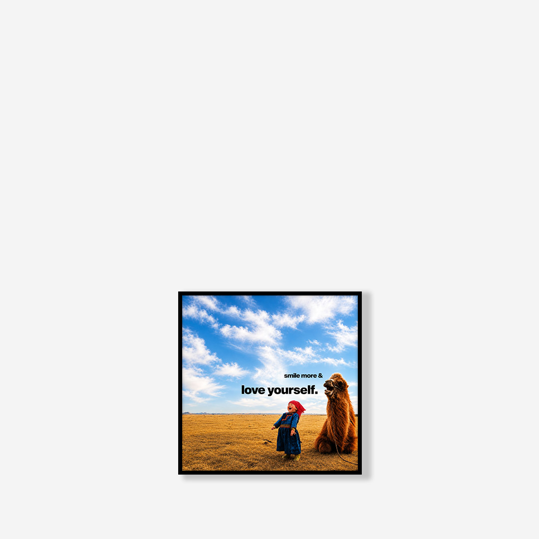 خرید و قیمت تابلو Love yourself خودتو دوست داشته باش 519026